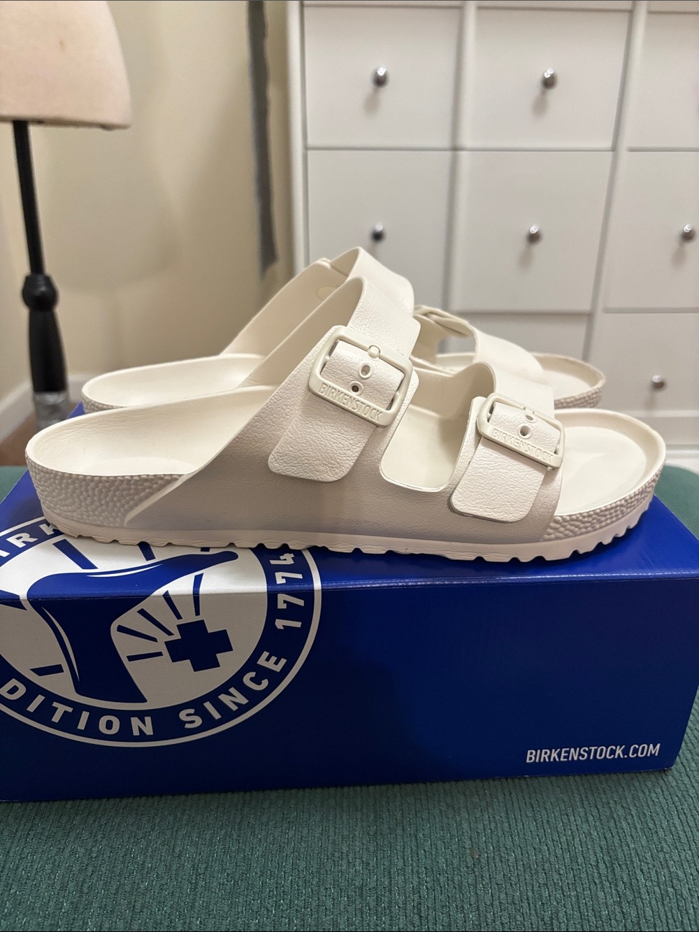 Birkenstock Arizona EVA Slide Sandals size 43/Mens size 10/Women’s 12